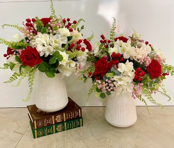 Bình hoa vải để bàn size thấp mã 12